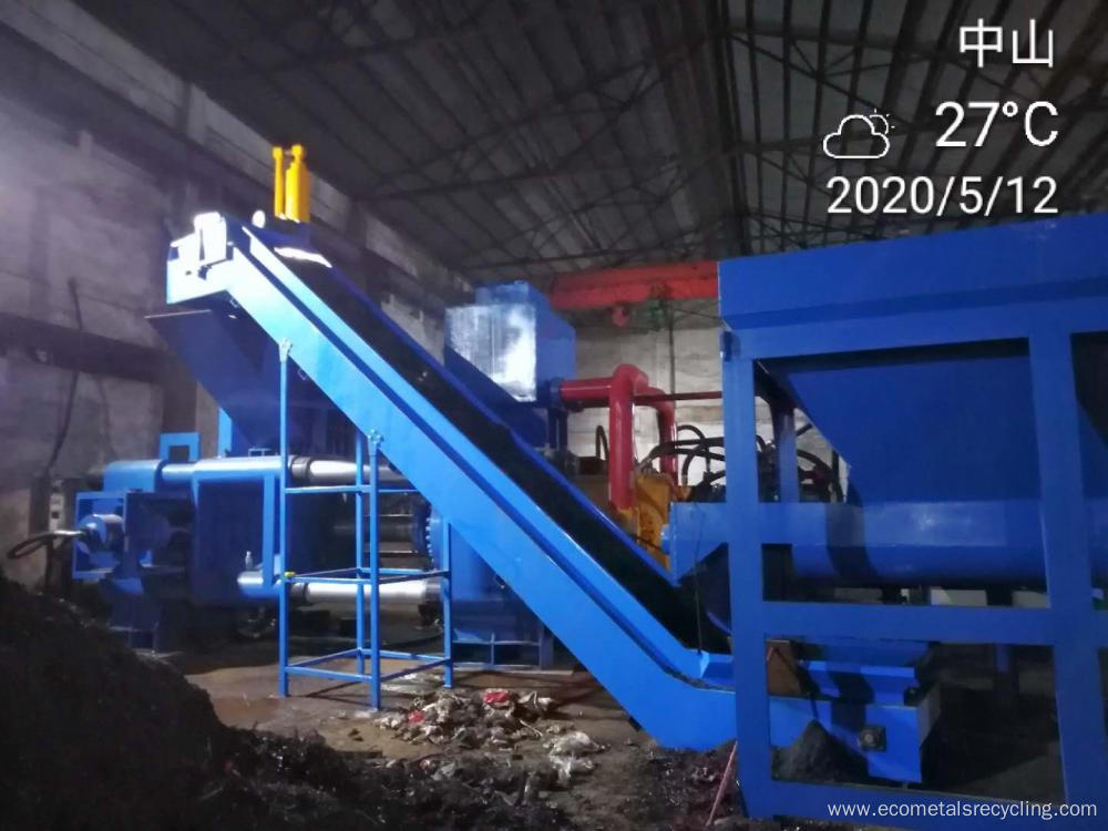 Automatic Steel Sheet Shavings Borings Briquette Machine