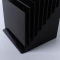 APEX Black Desktop Metal Display Brochure Stand Small