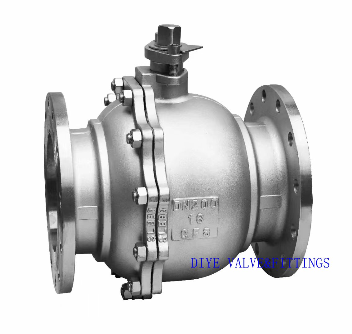 2PC FLANGE BALL VALVE