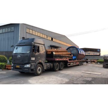 latest pyrolysis machine delivery to Thailand