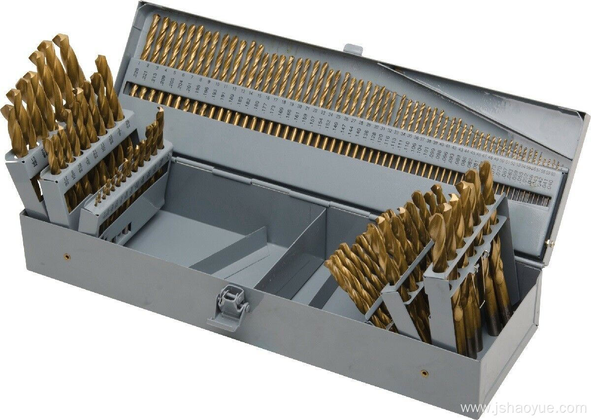 115PC Cobalt Drill Bit Set