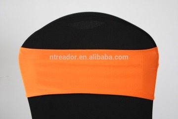 Spandex chair cover bands for wedding and banquet/chair cover sash band