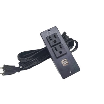 Hot-Sale American Standard 2 Concealed Power Socket with 2 USB Ports