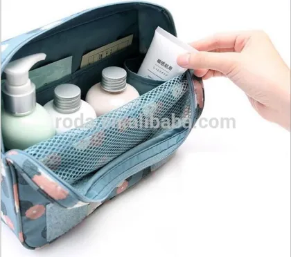 Man Woman & kids Hanging Toiletries Bag for Travel or Home