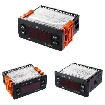 220V Microcomputer Temperature Controller & Sensor for Car AC Thermostat