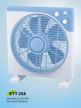 2015 good selling small box fan; hot sale 12" box fan KYT-30A