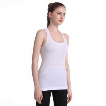 Lèine Yoga sleeveless airson boireannaich