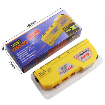 Portable Multi-Functional Laser Cross Line Measuring Tool with Tape Measure and Laser Level
