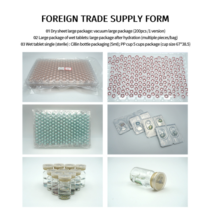 Hot cosplay animation for direct contact eye lenses