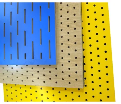 Sound Absorbing Board Cinema Wooden Perforated Acoustic Panel