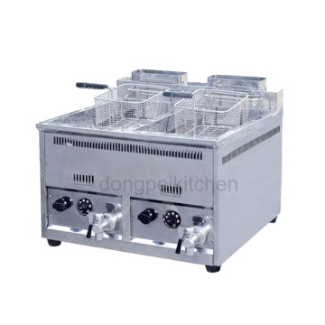 Commercial Gas Chicken Fryer Machine & Industrial Air Fryer Potato Chip Making Machine