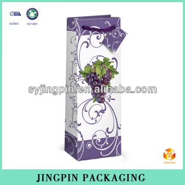 customize rigid art paper wine packaging box