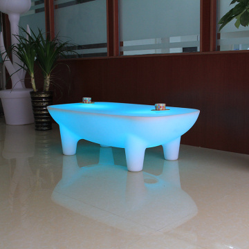 Plastic  Illuminated Color Light Led Tables Indoor