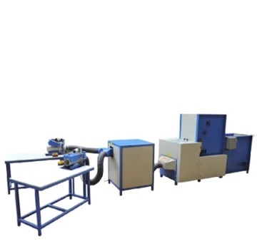 SS005A Double Head Pillow Filling Machine for Polyester Fibre