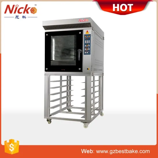 Industrial Hot Air Gas Convection Baking Oven in Bakery Equipment