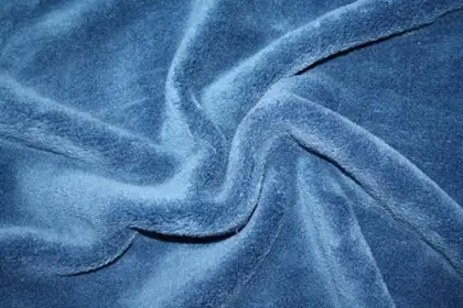 Solid flannel wool fabric