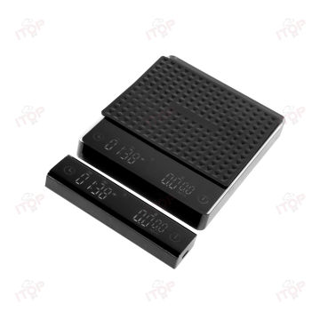 Accurate Mini Pocket Split Kitchen Scale for Brewing Coffee - 3kg Maximum Weight