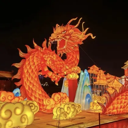 [Nine Heavens Soaring] Oriental charm lights up the global night sky