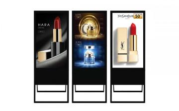 50" Portable Advertising LED Poster Display with Stand