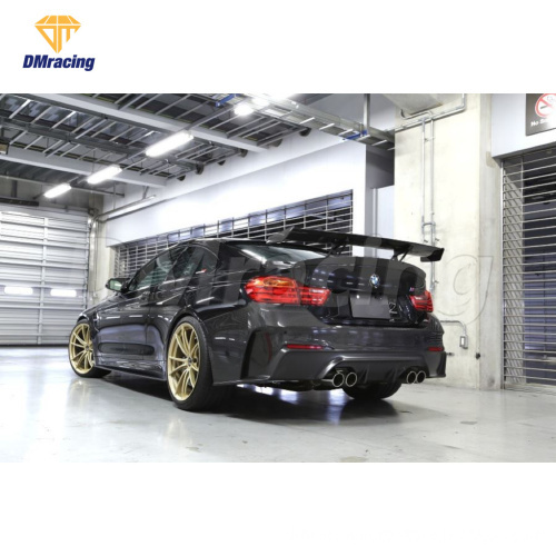3D Style Half Carbon Fiber Rear Bumper for BMW M3/M4 F80/F82/F83 2014-2020