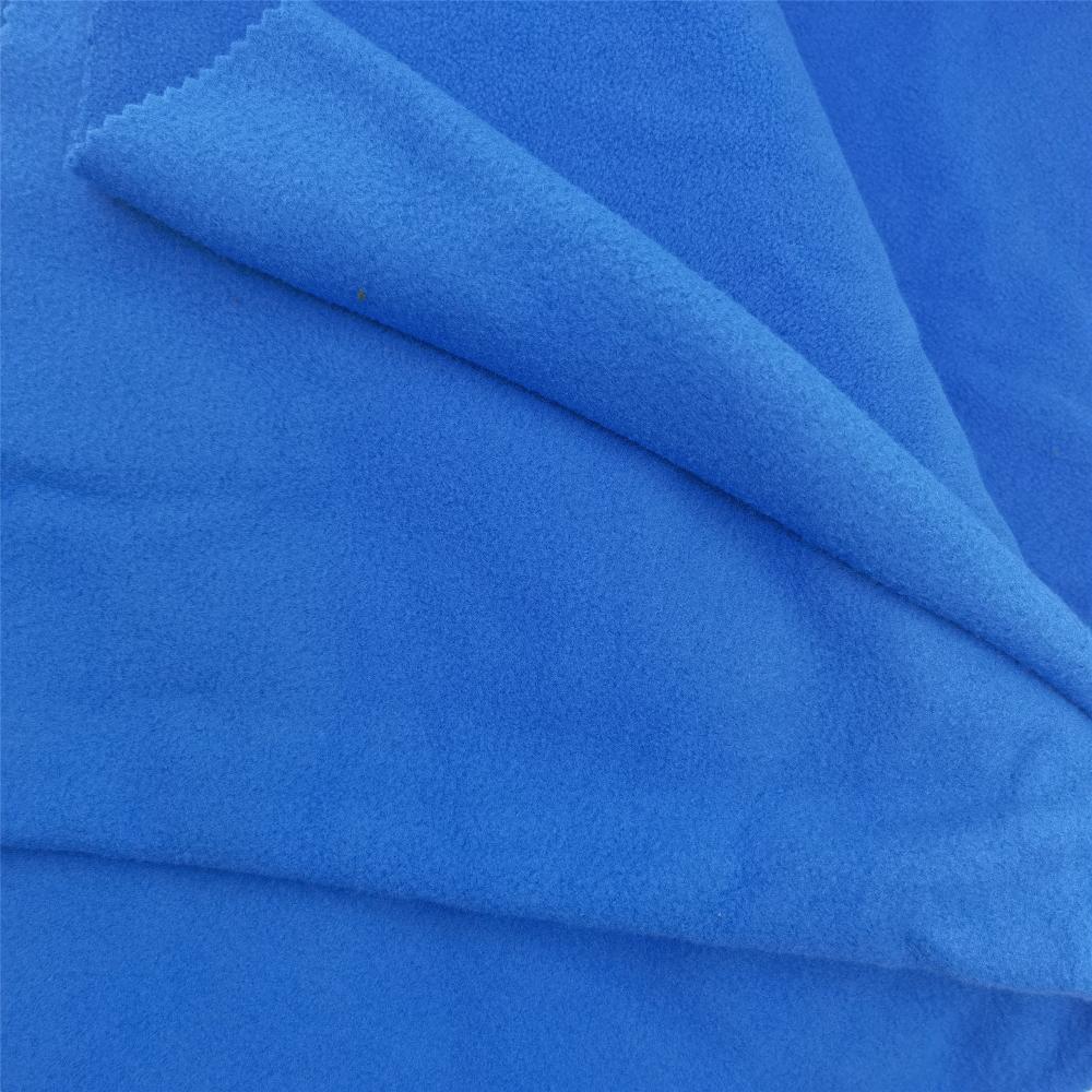 Dyed Blue Textiles Double Sided Knitted Polar Fleece Cloth