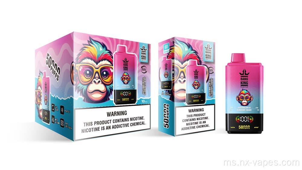 Bang King 50k Puff Dual Flavors Vape