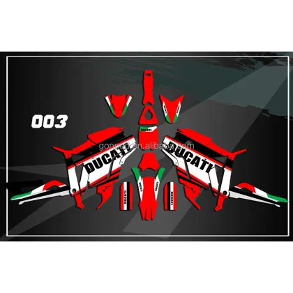 Motorcycle Accessories: Comprehensive Sticker Decal Stickers Kit for Talaria