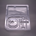 Transparent square medical plastic box