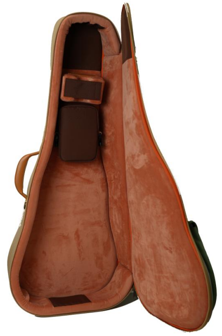 Borsa per chitarra studentesca folk con tasca anteriore