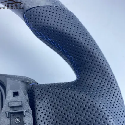 ECR Ever-Carbon Racing High-Quality Customized Matte Carbon Fiber Steering Wheel for Aston Martin