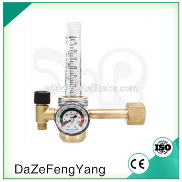CO2/ Argon gas pressure regulator with flowmeter ang gauge