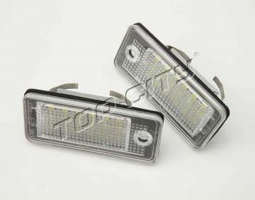 Super Brightness Powerful Waterproof 12V 6000K Canbus LED Car License Number Plate Light For Audi Q7