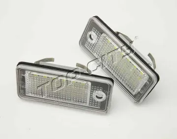 Super Brightness Powerful Waterproof 12V 6000K Canbus LED Car License Number Plate Light For Audi Q7