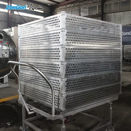 Steam Rotation Sterilizer Autoclave for Coffee, Milk, Porridge, and Oats