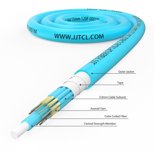 120f 15 mm OM4 Mini Cable de distribución