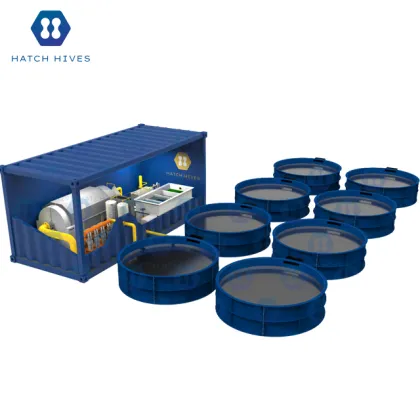 High Density Indoor Fish Farming Equipment for Ras Catfish Aquaculture Systems