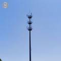 Steel Galvanized Microwave Communications Pole