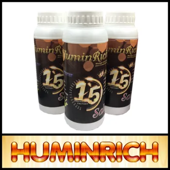 "HuminRich" Agriculture Grade Humic Acid Fertilizer In 20 Liter Plastic Drum Manufacture Factory