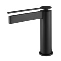 New Model Waterfall Cold And Hot Water Sink Mixer Bathroom Faucet Black Brass Basin Tap