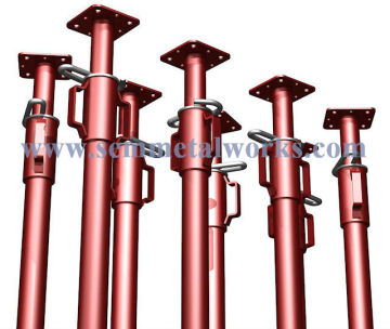 Powder Coated Q235 Scaffold Props Adjustable Construction , Shoring Props
