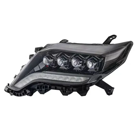 4X4 Offroad Car LED Headlights Front Lamps For Land Cruiser Prado 2014-2017