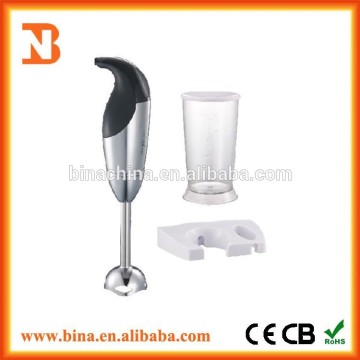 Stainless blade body Wall holder electric hand blender