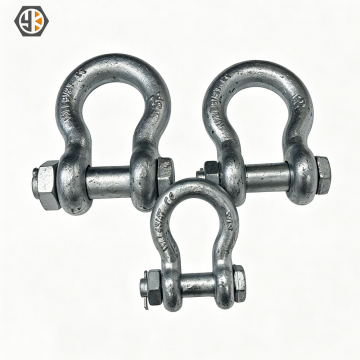 Drop Forged Anchor Shackle | RR-C-271 Heavy Duty Rigging | ASME B30.26 Bow Shackle