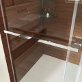 SALLY Frameless Double Sliding Bypass 8mm Shower Doors