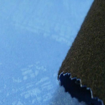 Stretch Polyester Embossing Bonded Fabric with TPU and Polar Fleece, Windproof, Cold-protective