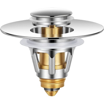 Universal Spring Core Bathroom Sink Stopper - Anti-Clog Design