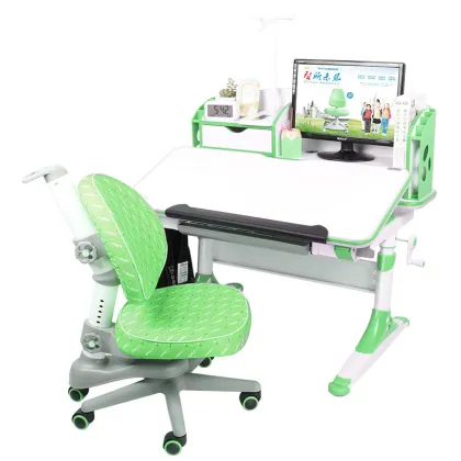 Teen′s Home Study Desk and Chair Furniture Set Children Table