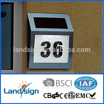 solar house number