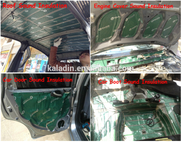 Car sound insulation / car door sound deadening