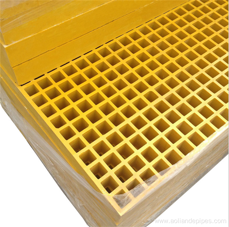 Mini Mesh Fiberglass FRP Grating For Garden Walkway